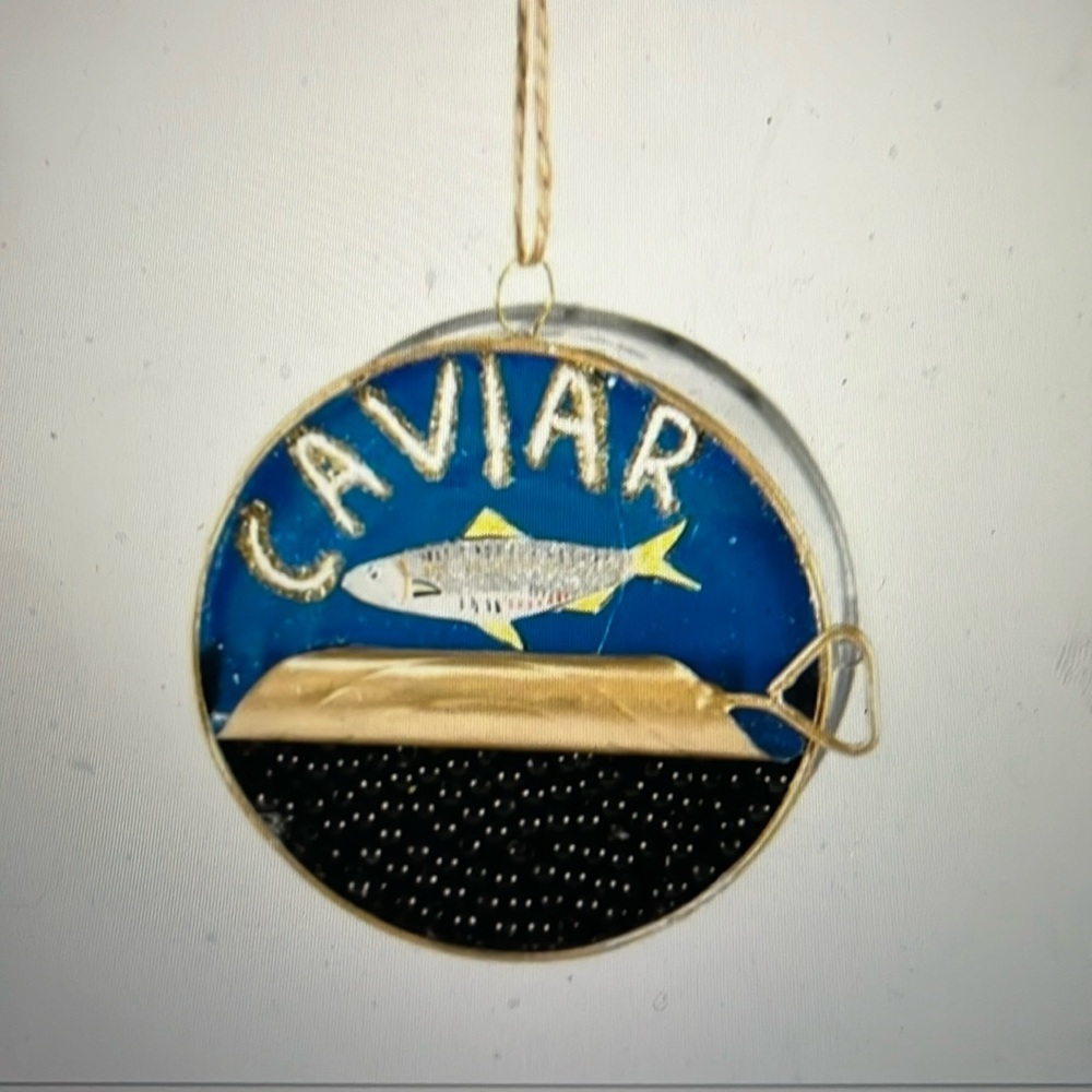 NWT Cody Foster Caviar Ornament